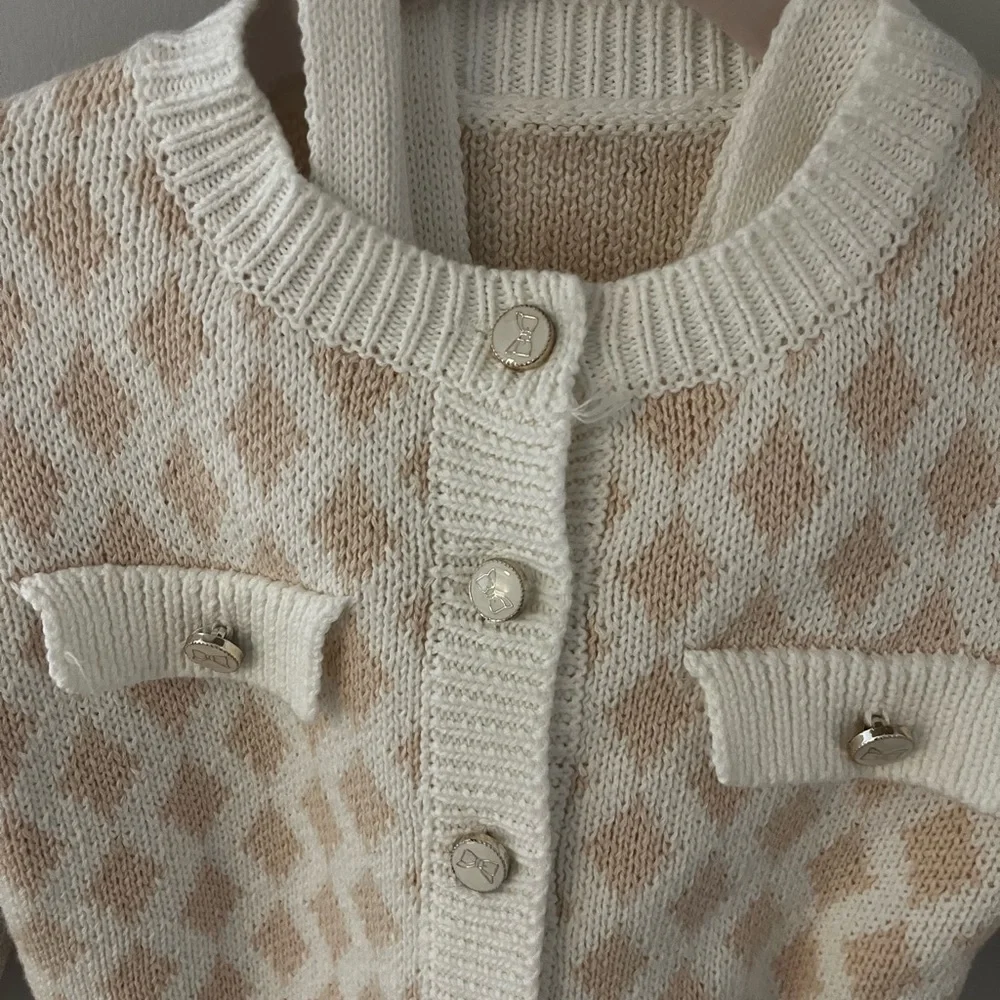 Beautiful sweater and romper set
